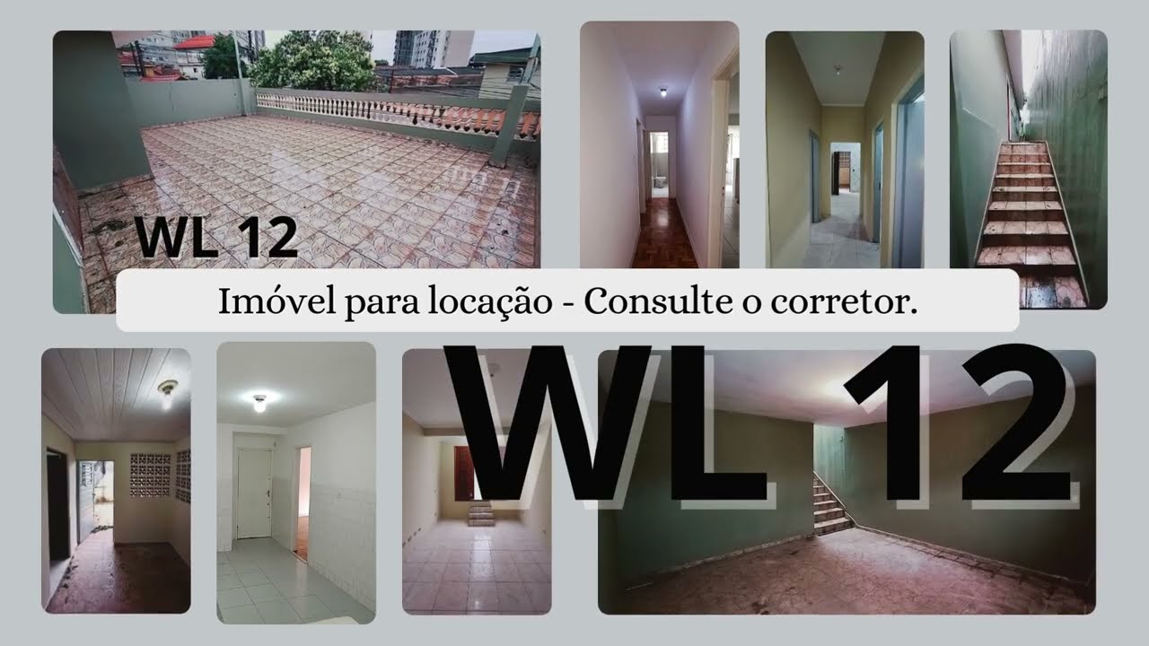 Aluga-se sobrado com 2 dormitórios - WL 12 Vila Santos ZN - W.I Wand-Imóveis CRECI J-32608
