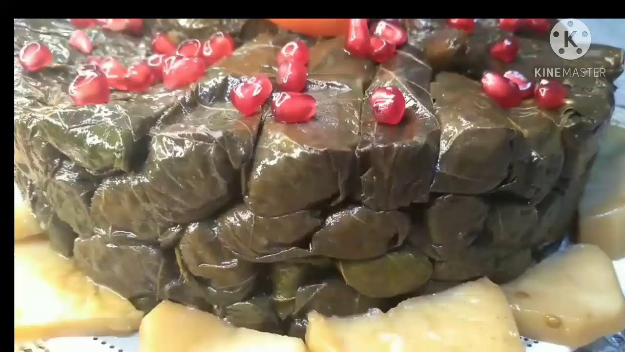 يالنجي ورق العنب على الطريقة السورية بأطيب طعم وأروع مذاق