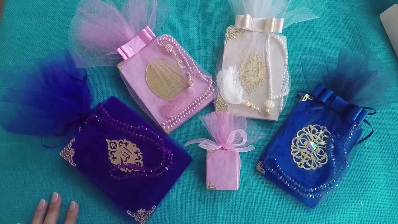 Hediyelik Yasini Şerif Süsleme (Tülle Bağlama) - DIY #30