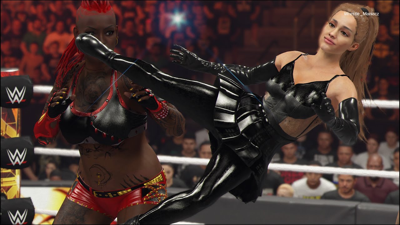 🖤 ​​Ариана Гранде против Тенасиус Тандер - WWE 2K24 🖤