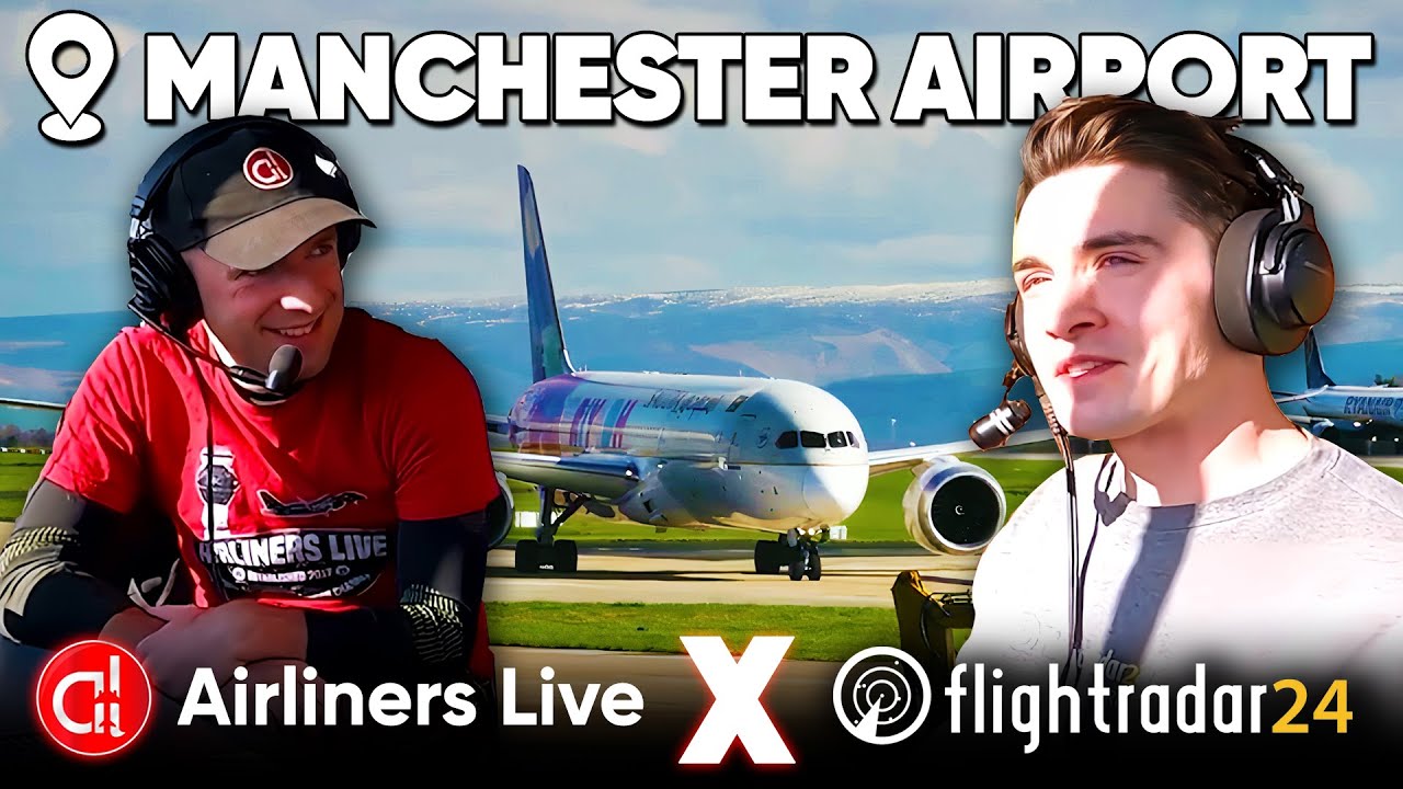Manchester Airport Fun: Hanging with Airliners Live at the Runway Visitor Park