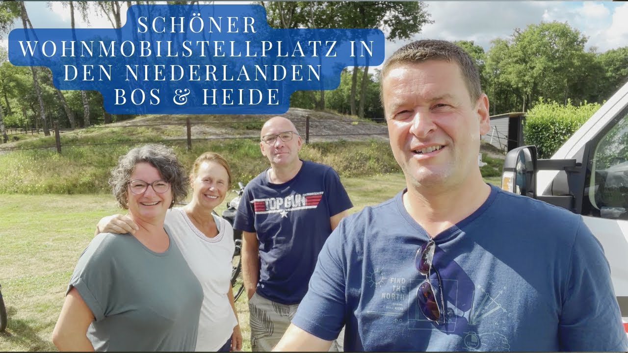 Vlog #23 Schöner Wohnmobilstellplatz in der Gemeinde Bergen in den Niederlanden