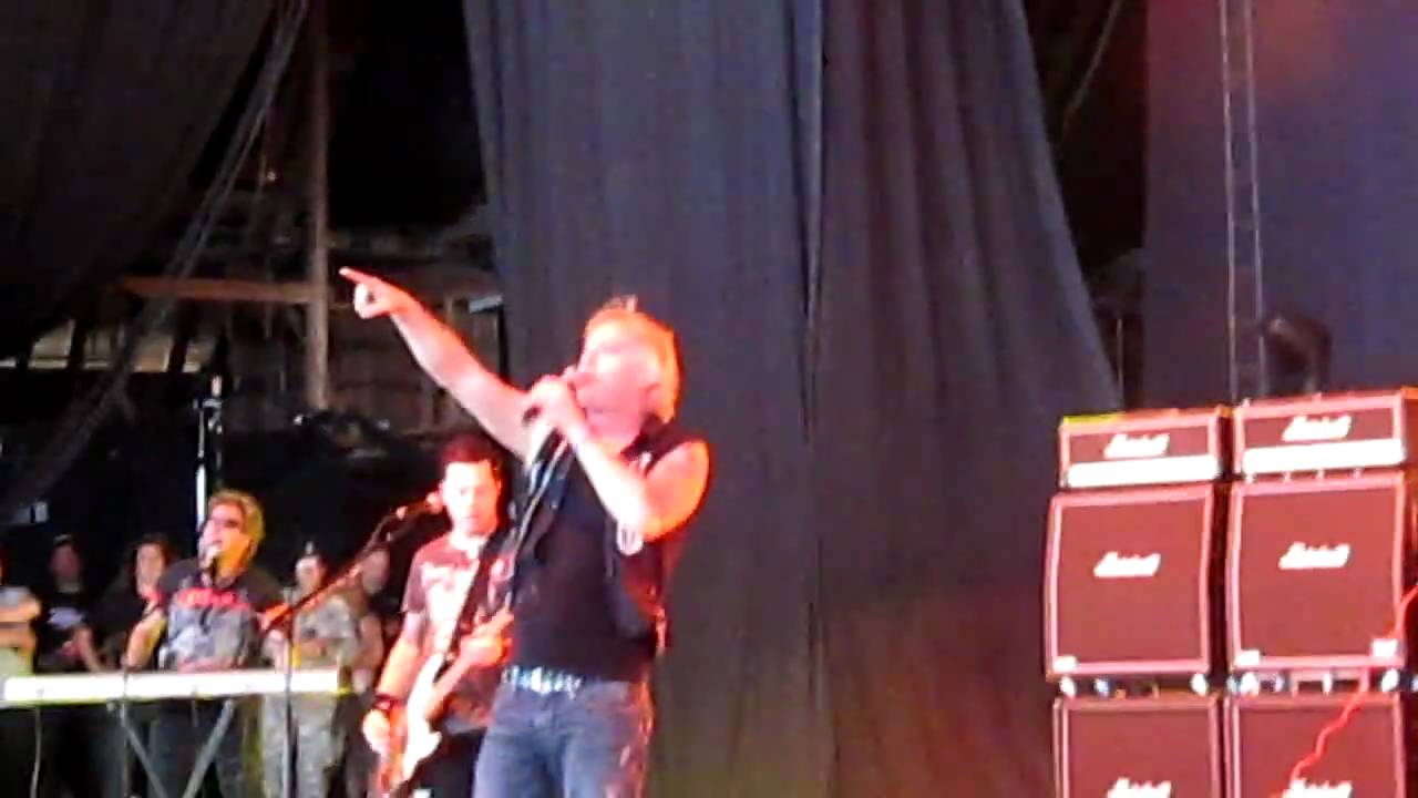 Jani Lane of Warrant - Down Boys - M3 Festival - 5/30/09 -
