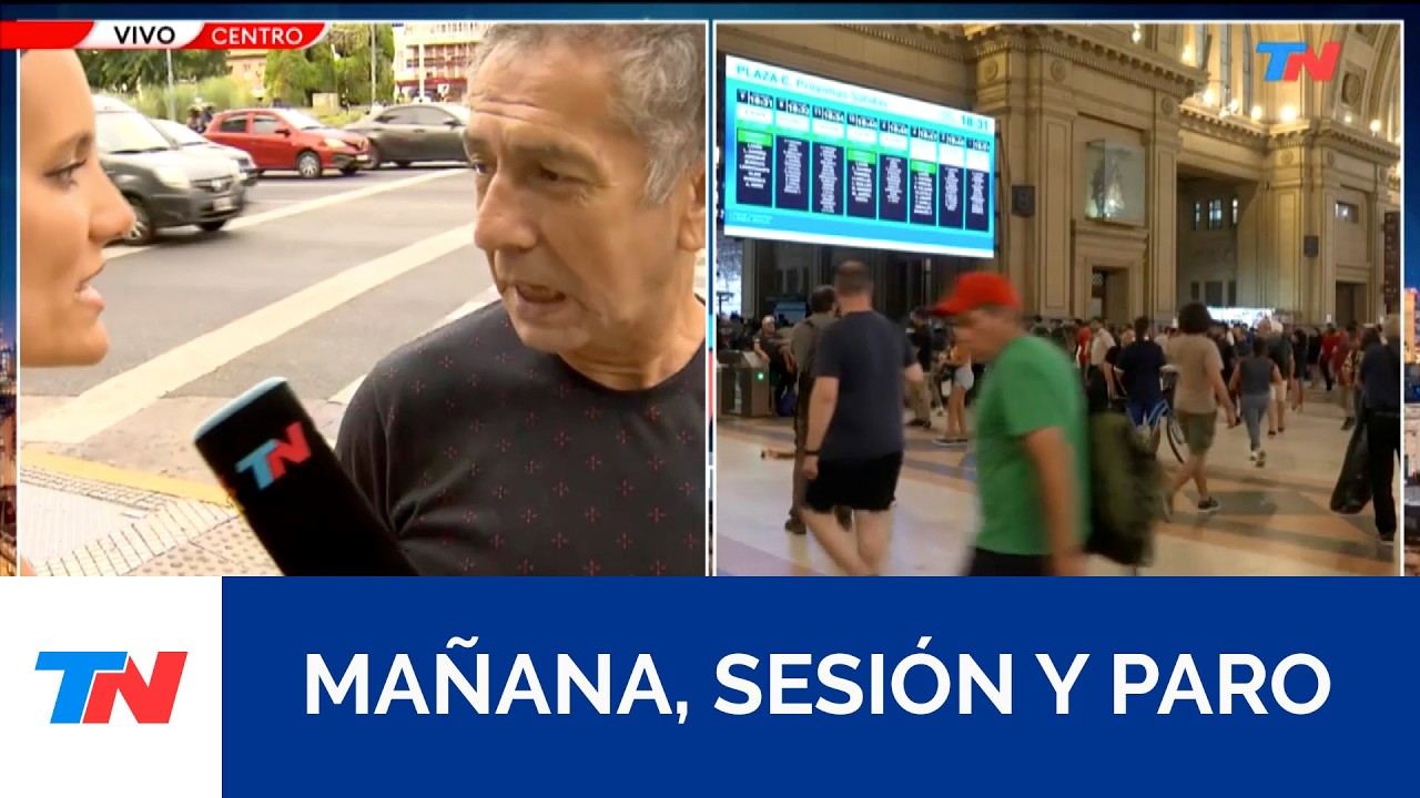 A HORAS DEL PARO GENERAL