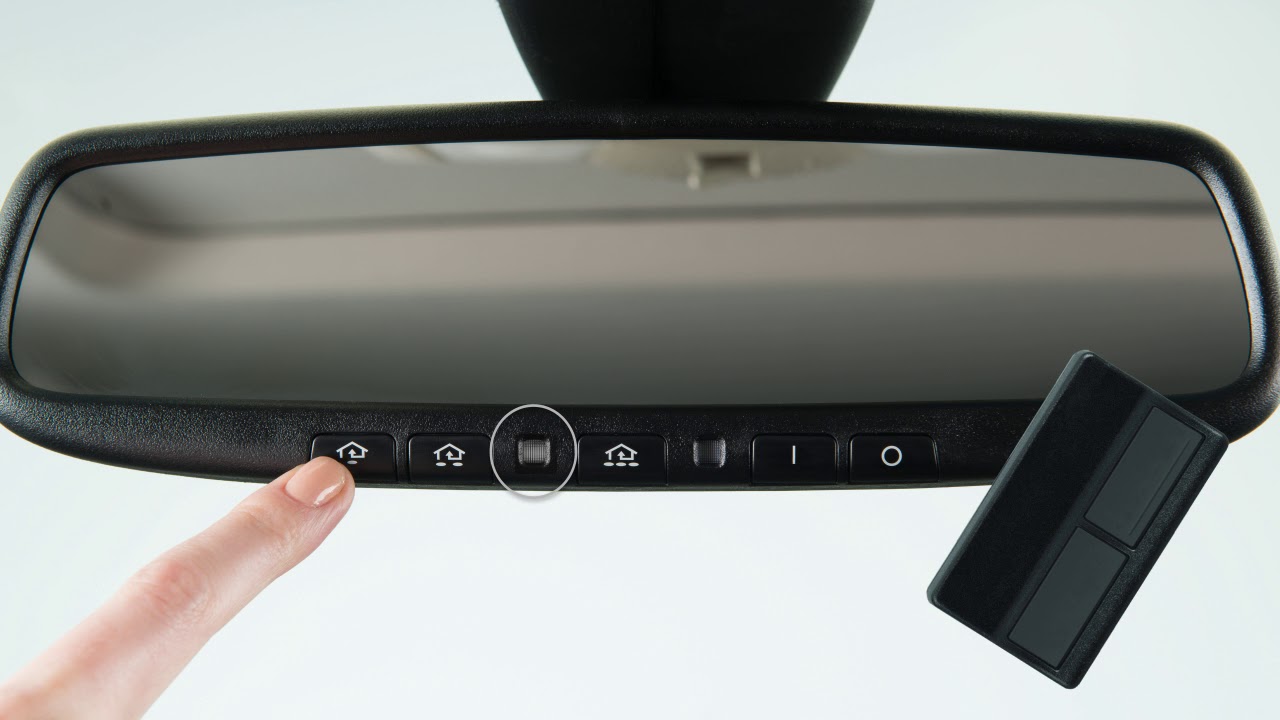 2018 Nissan Pathfinder - HomeLink® Universal Transceiver (if so equipped)