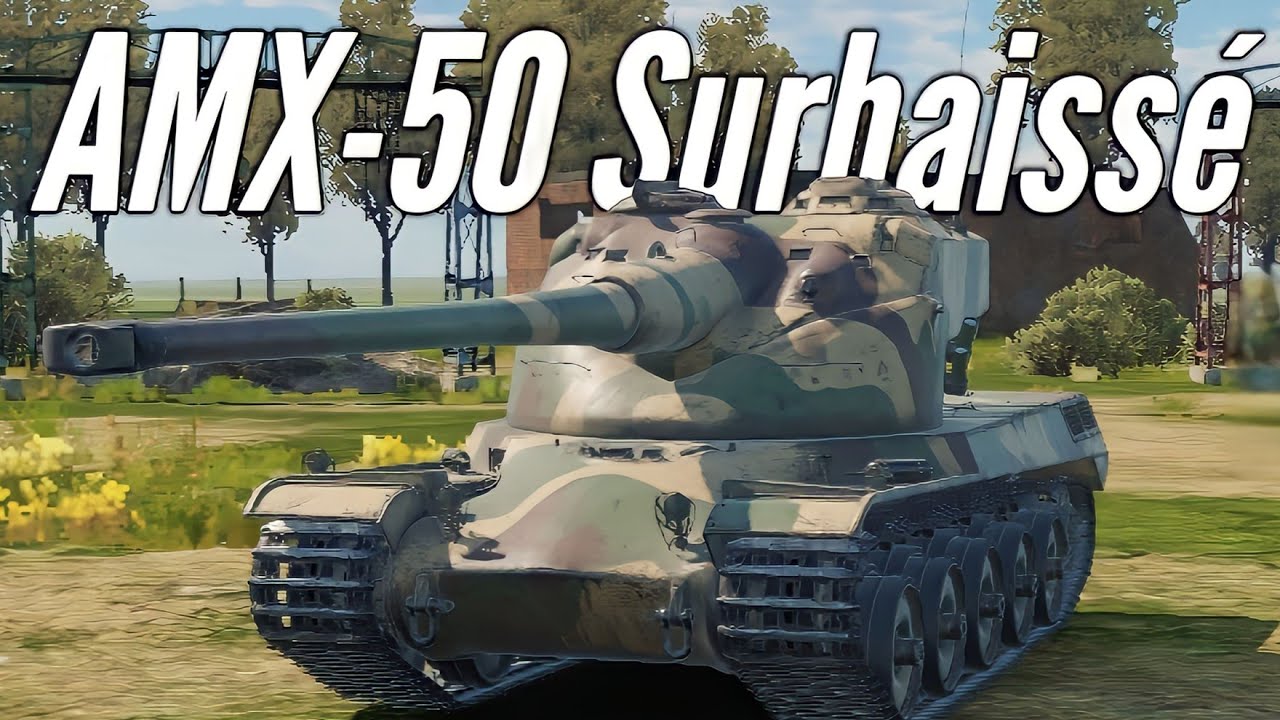 French Heavy Tank - AMX-50 Surbaissé Gameplay | War Thunder Mobile