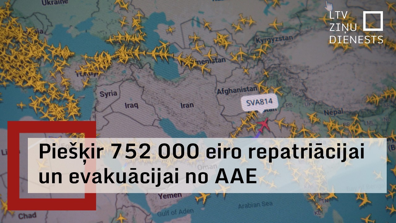 Tiks organizēti repatriācijas reisi no Tuvajiem Austrumiem