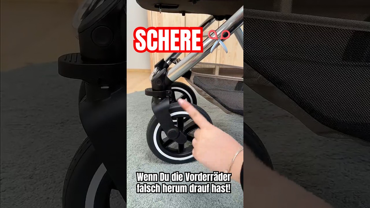 ABC Design Kinderwagenr&auml;der richtig montieren