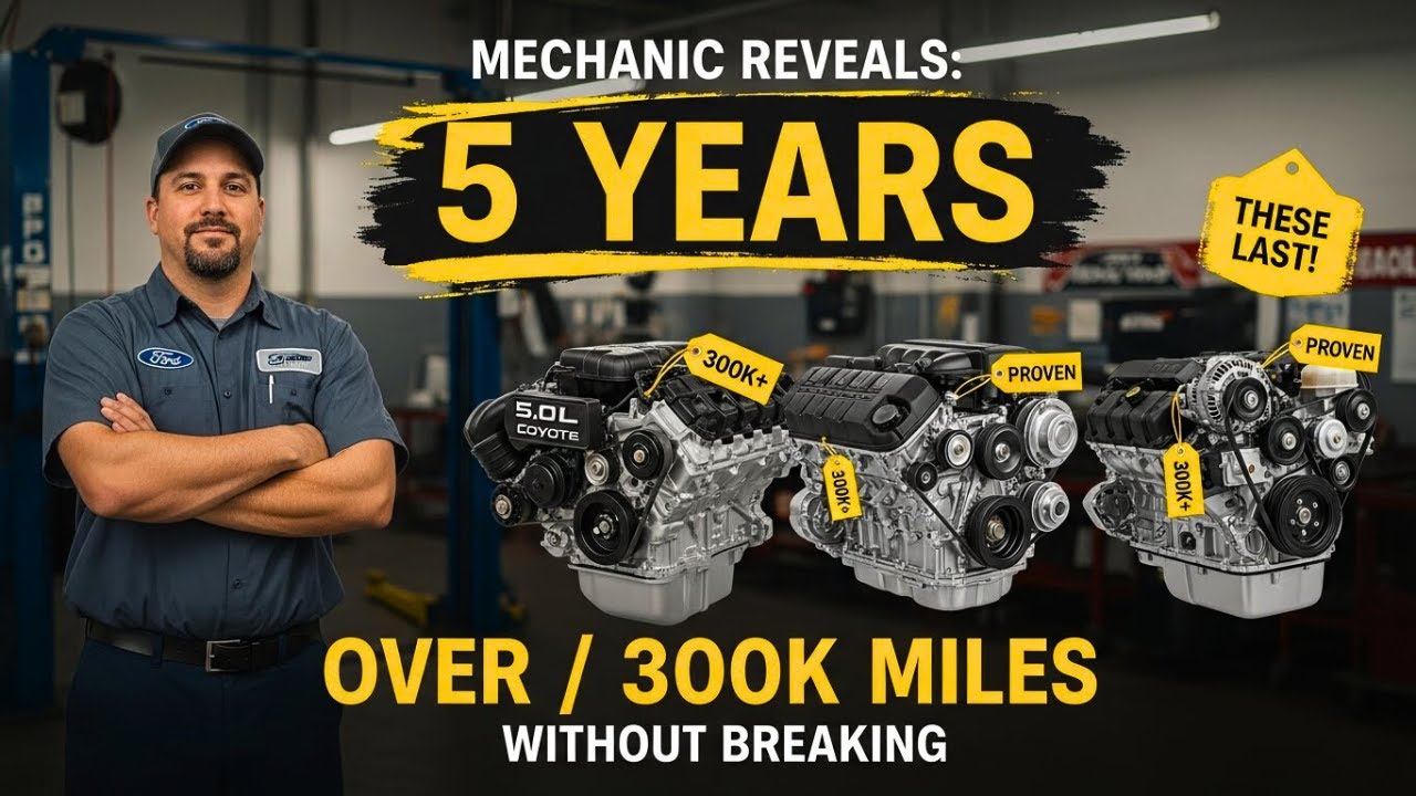 Mechanic Reveals: The 5 F-150 Engine YEARS That Run Forever (Over 300K Miles!) 💪