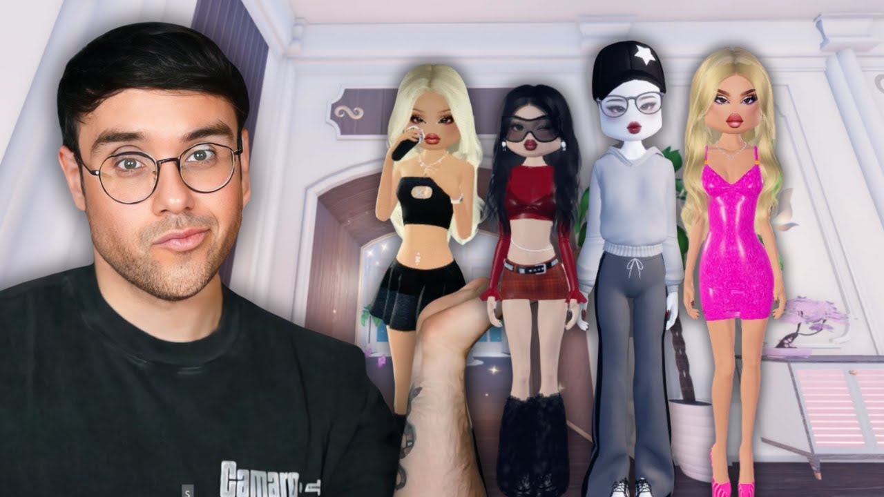Gagging & Gooping the Girls in DRESS TO IMPRESS!