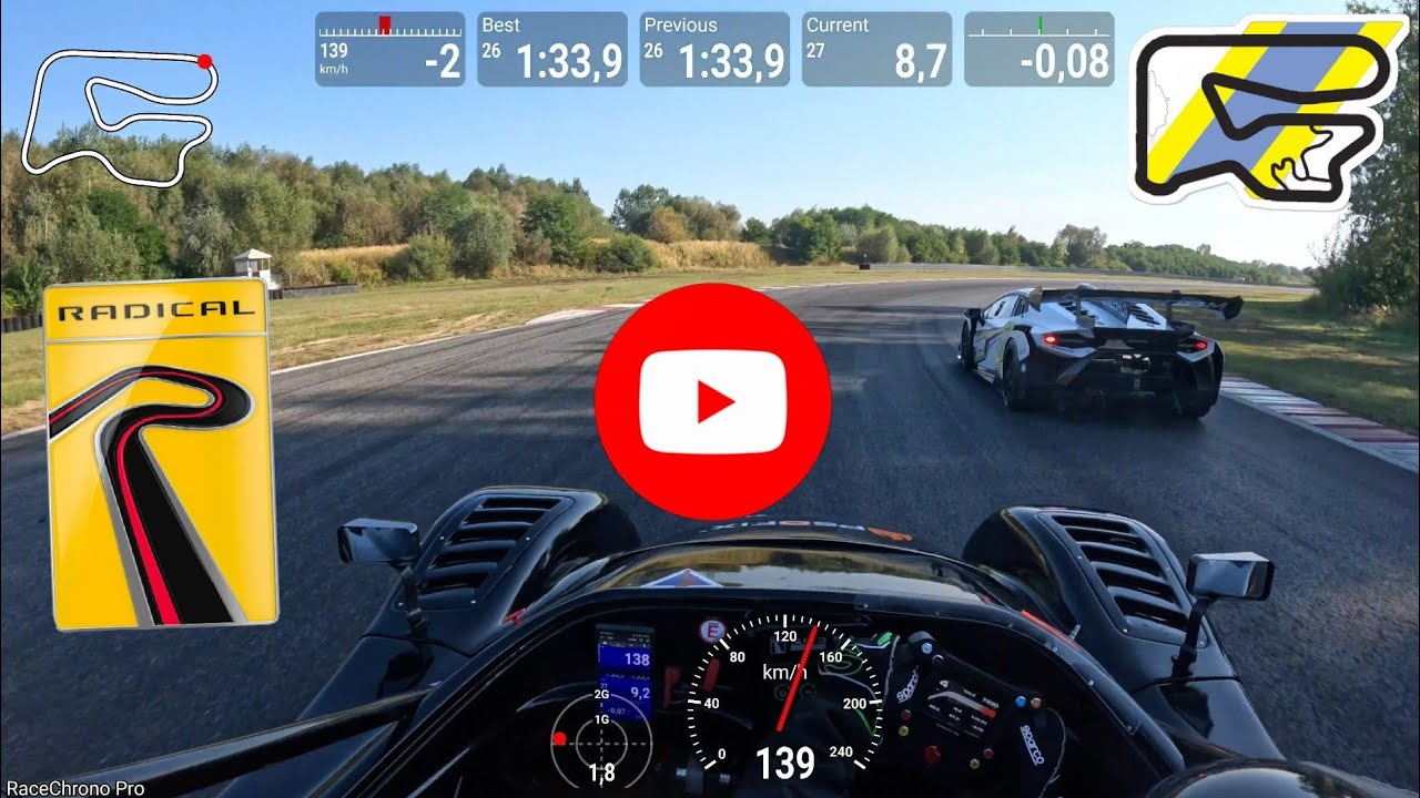Tor Poznań Personal Best 🏎💨 1️⃣:3️⃣3️⃣.7️⃣6️⃣ ⏱️ Radical SR3 XX WSMP vs Lamborghini Porsche, AMG GT3