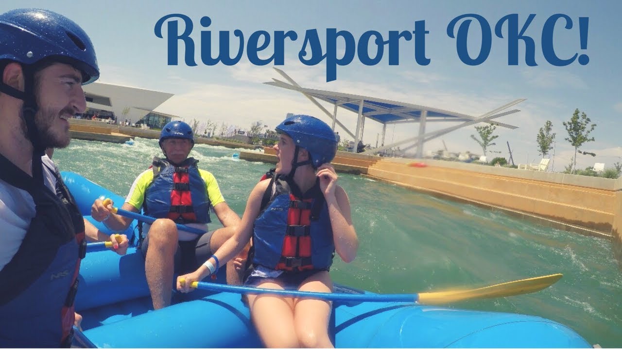 EPIC MAN-MADE WHITE WATER RAPIDS! || Weekend adventure in OKC!