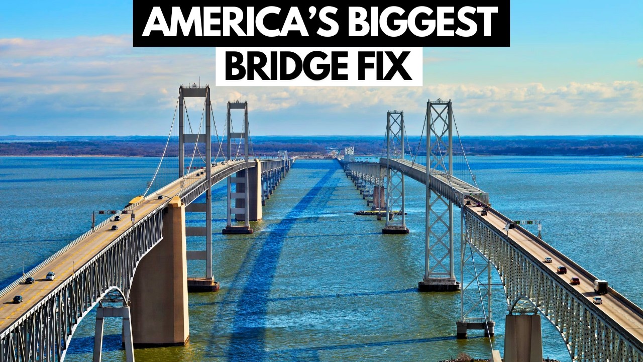 Maryland’s $17 BILLION Plan To Replace The Chesapeake Bay Bridge!