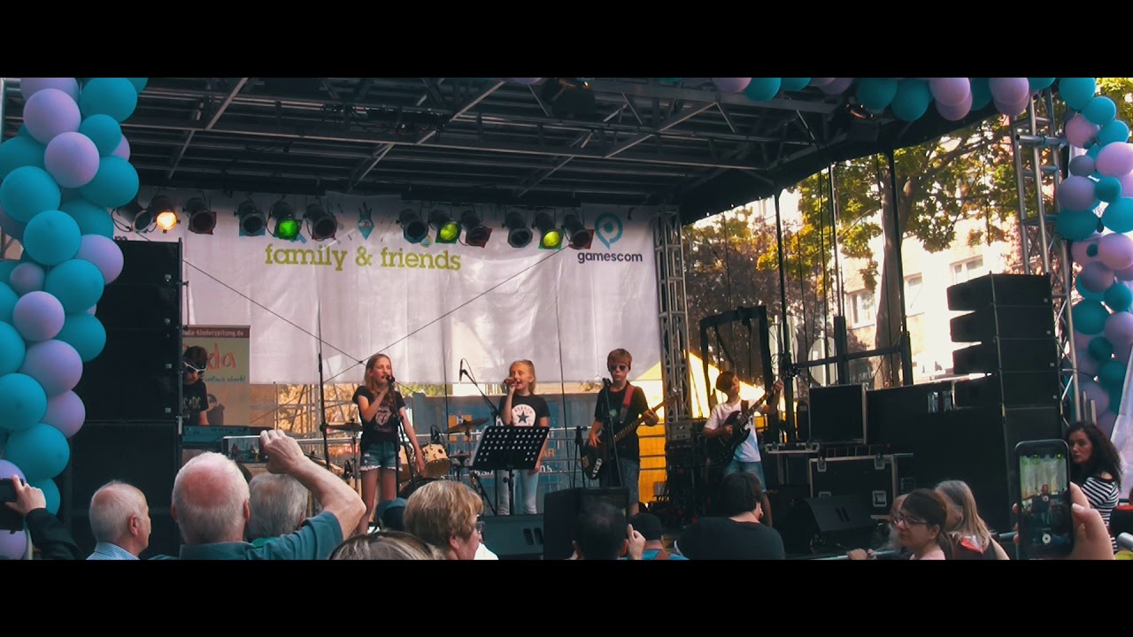 Kinderband HIGH VOLTAGE bei DEUTZ FEIERT! 2019