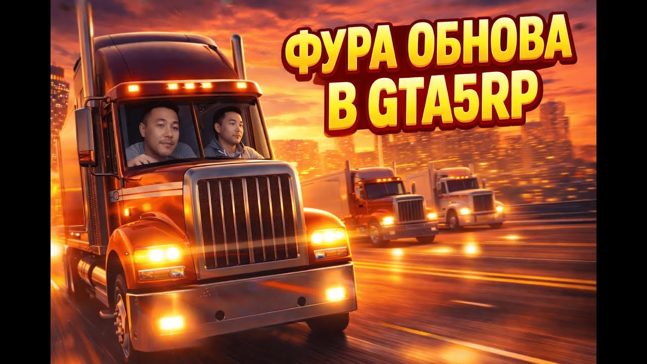 ОБНОВЛЕНИЕ В GTA5RP ФУРА  #GTA5RP #gta5rp #GTA5RP #MEDIA #VORON