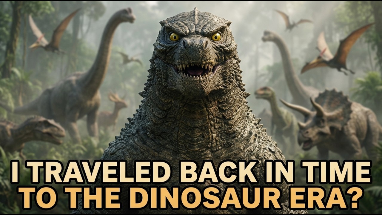 Godzilla Time travel to the dinosaur Era , What happened If Godzilla vs Prehistoric Apex Dinosaurs ?
