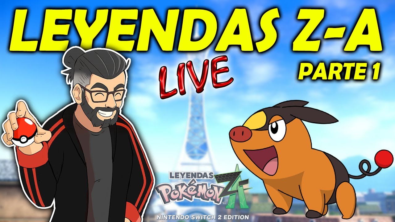 🔴 COMENZAMOS LA AVENTURA EN POKEMON LEGENDS Z-A | Parte 1