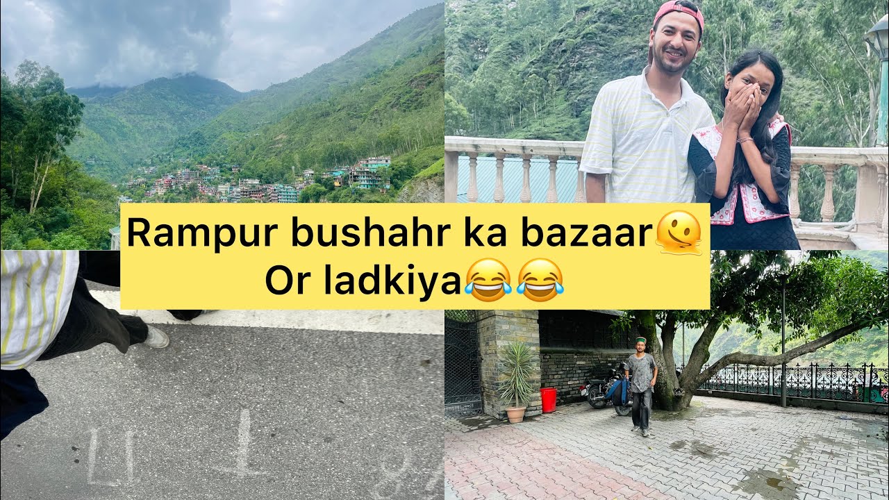 MARKET OF RAMPUR BUSHAHR ||shimla|| Himachal Pradesh #dailyvlog #1stvlog