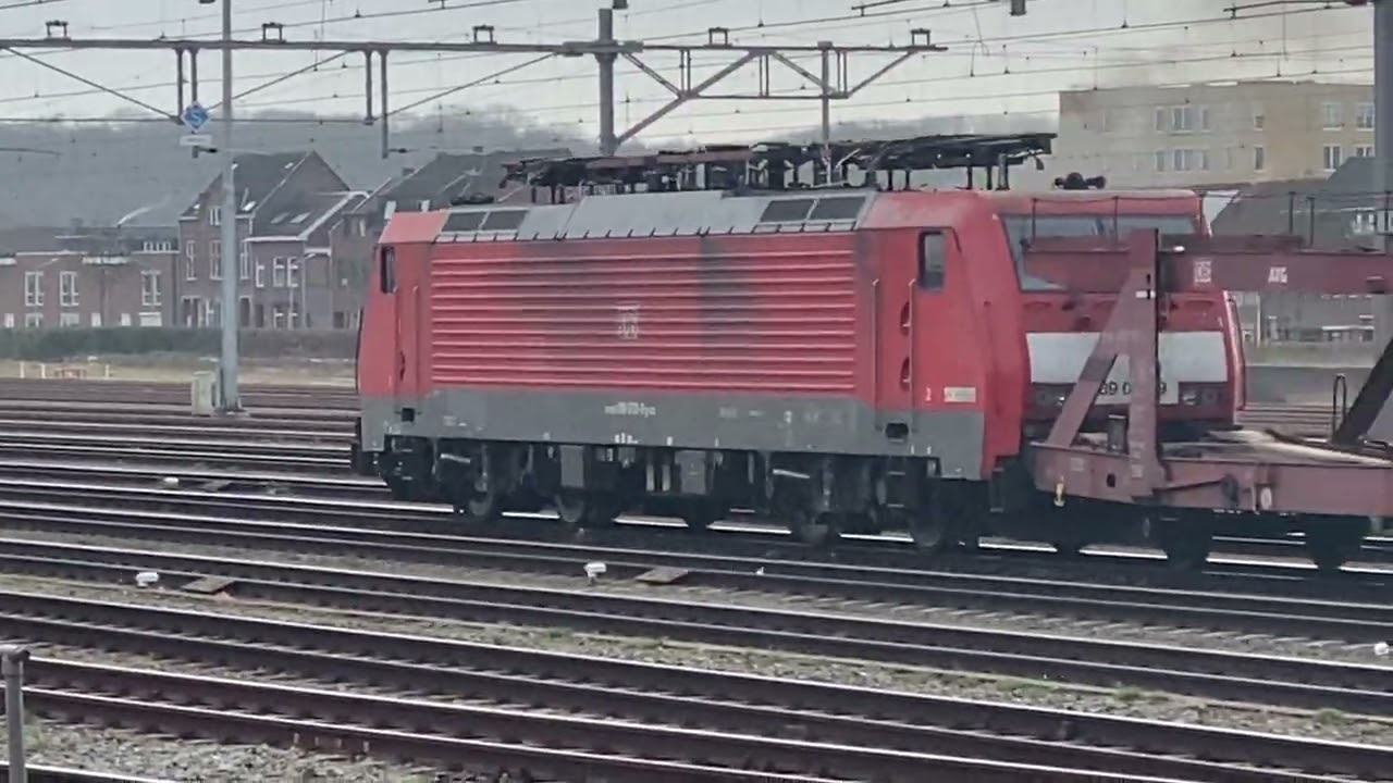 Goederentrein in Venlo 