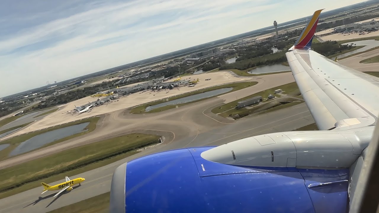 4K | Orlando Departure | WN452 | MCO - ATL | B737 | N7855A