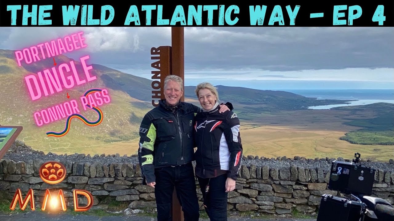 Ireland's Wild Atlantic Way Motorcycle Tour by BMW 1200 GSA and Triumph Tiger 900  - Ep 4