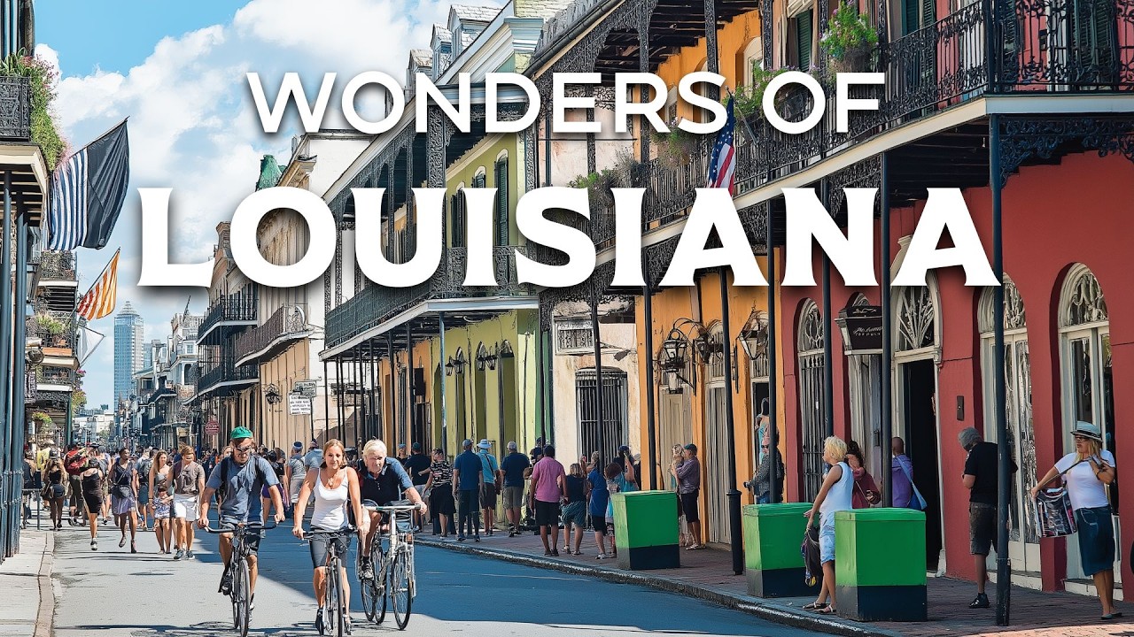 Wonders of Louisiana | The Most Amazing Places in Louisiana | Travel Video 4K
