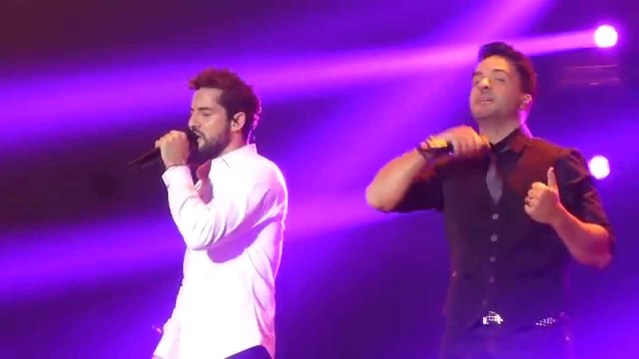 David Bisbal y Luis Fonsi - Overjoyed + Aquí estoy yo - Madrid 14.12.2014
