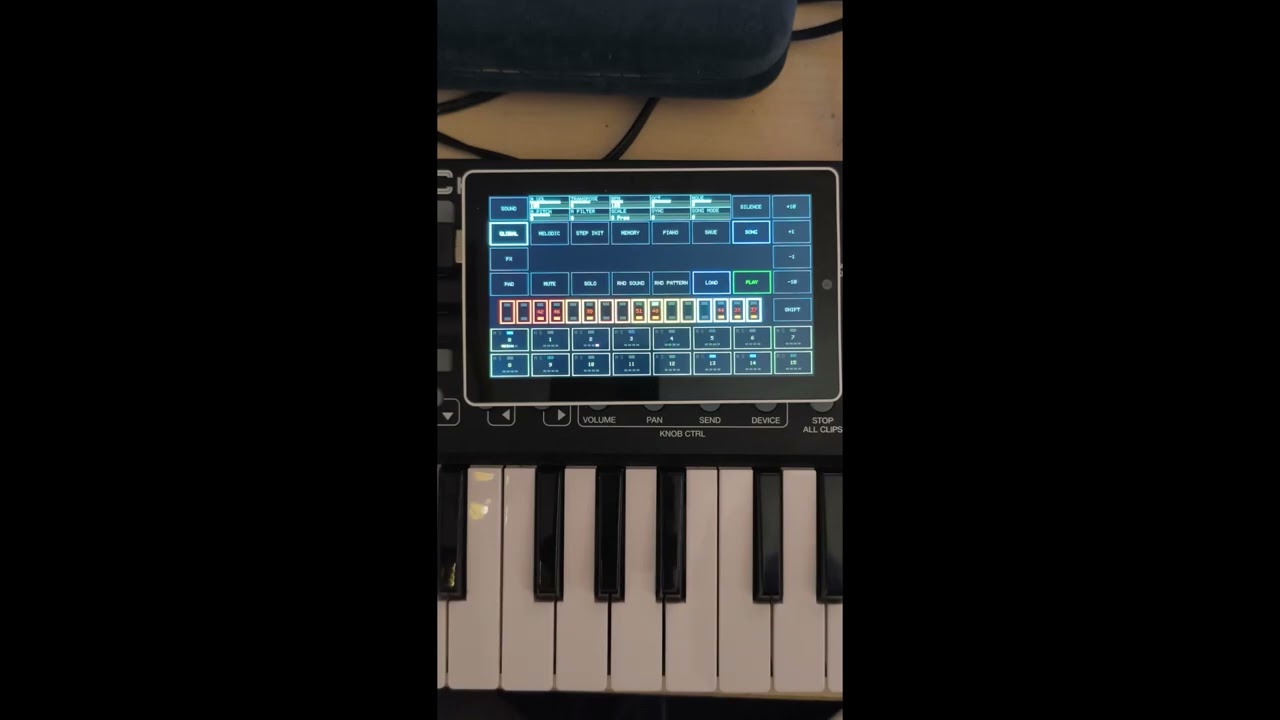 Sampler-Synth M5STACK TAB5 (ESP32-P4) demo sound