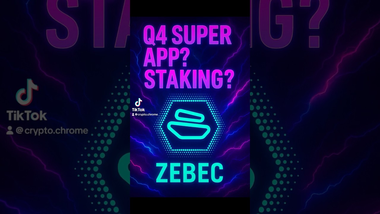 ZBCN Zebec Super App & Staking | The Next Phase of Value