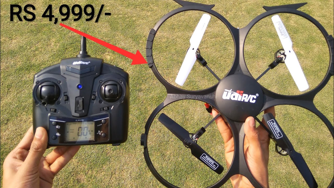 Udi RC Drone Camera U818A HD+ Upgrade | 1280×720p HD Video Camera Drone 2.4 GHZ 360° Eversion | 2020