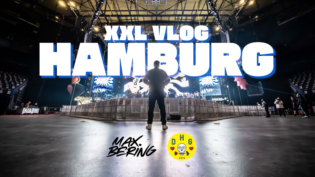 OPENING IN DER BARCLAYS ARENA HAMBURG 😱 MAX BERING x HAMBURGER GOLDKEHLCHEN - XXL BTS VLOG