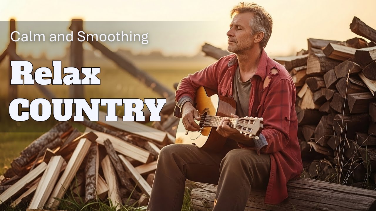 【Country Relax 27】Whispering Pines Gentle Country Guitar for Peaceful Days