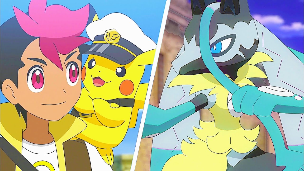 Mega Lucario Z VS Mega Hawlucha - Pokemon Horizons AMV