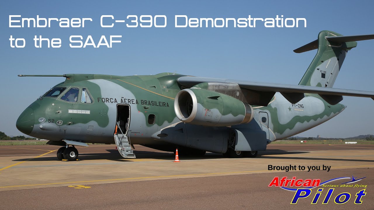 Embraer C-390 at AFB Waterkloof