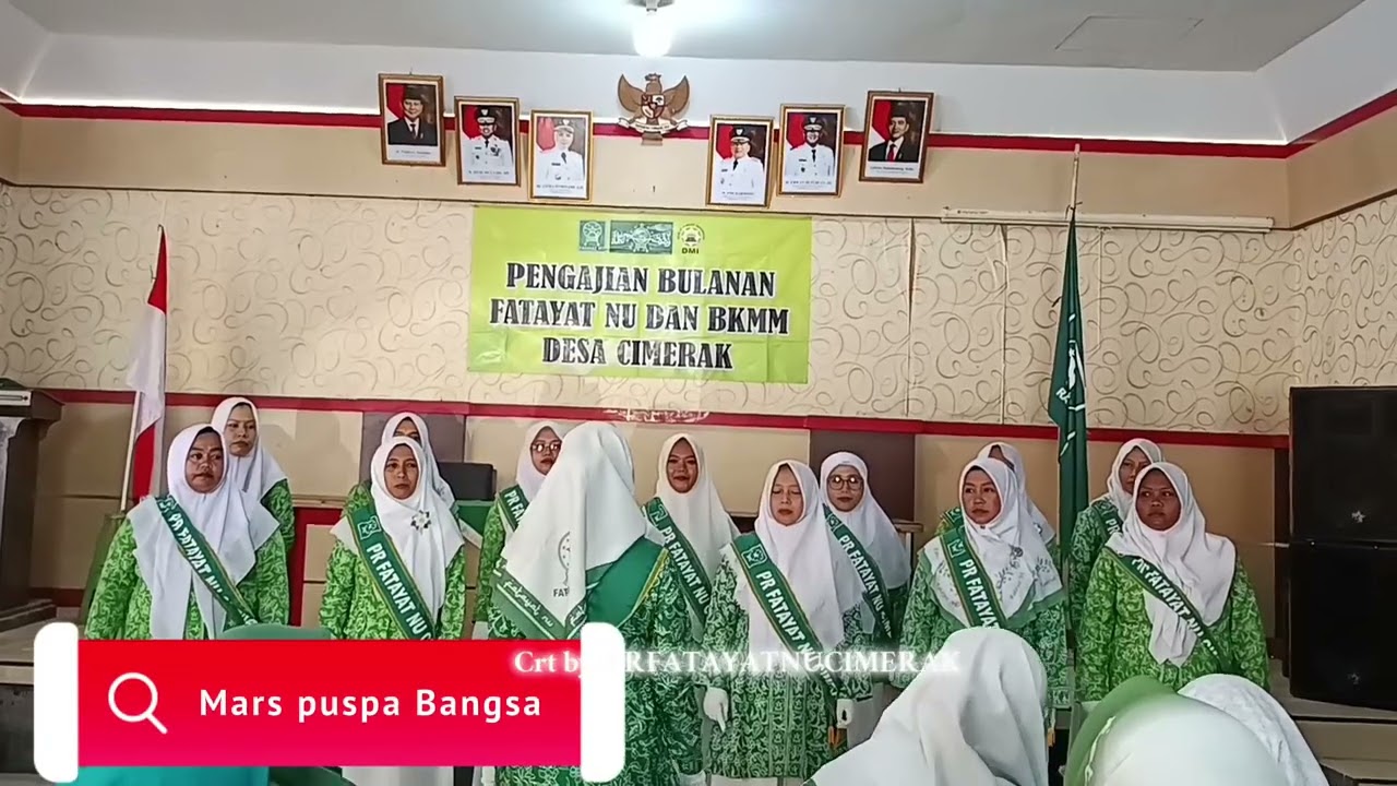 MARS FATAYAT & PUSFA BANGSA (PAR Fatayat nu cikahuripan) #fatayatnu #fatayatnucimerak 