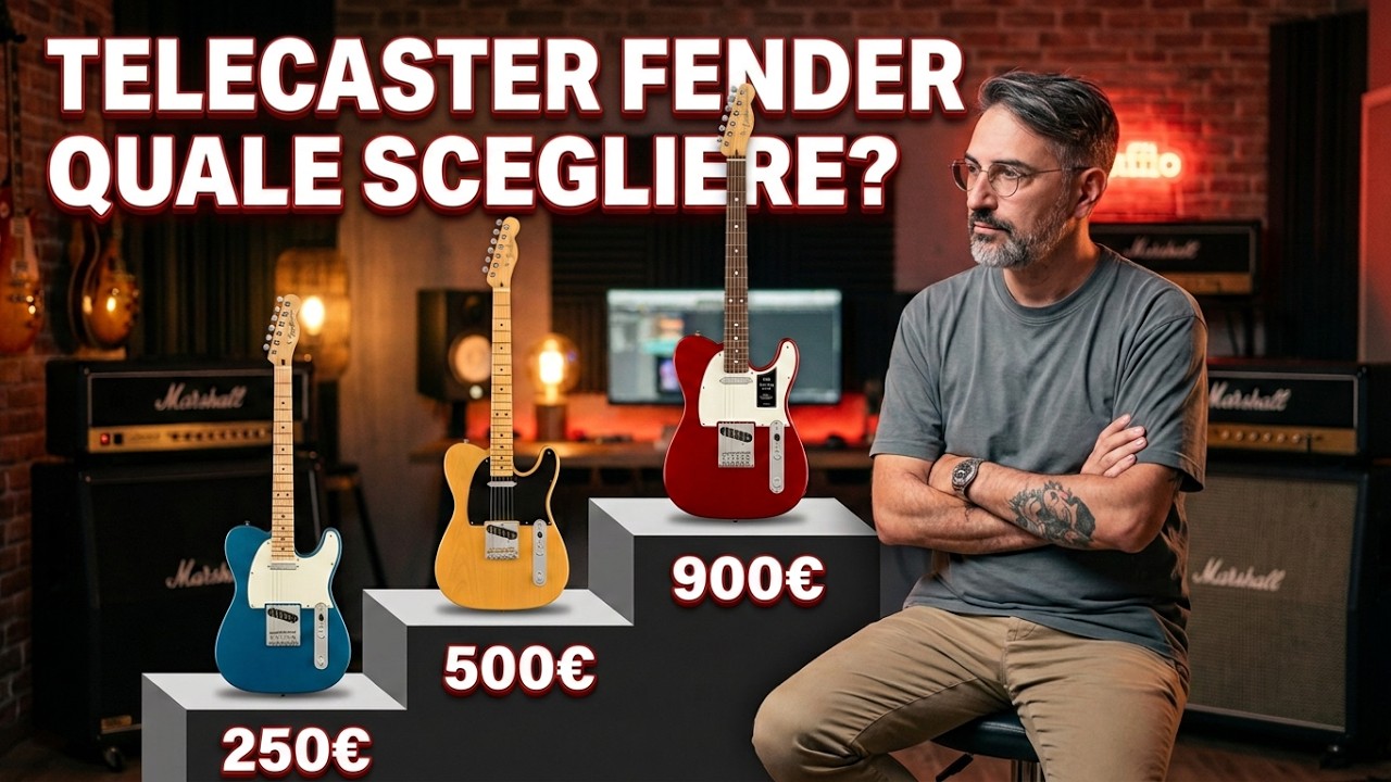 TELECASTER DA 250&euro; a 900&euro;: chi vince? | StrumentiMusicali.net