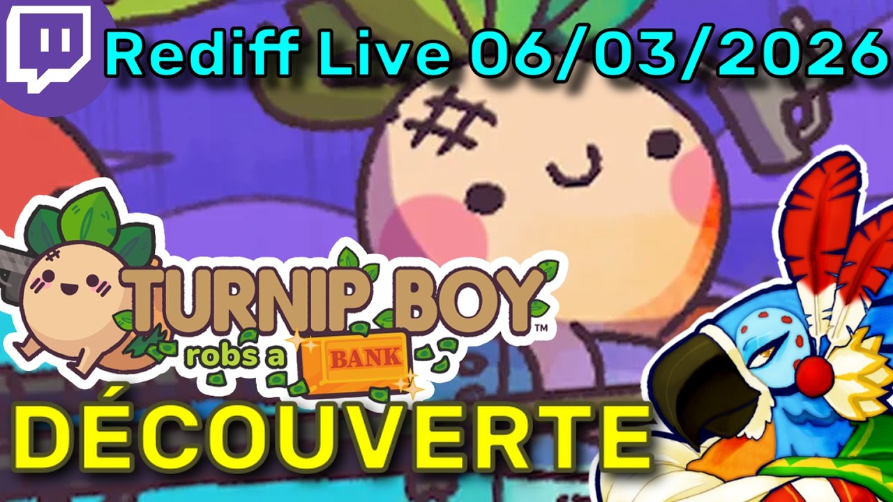 TURNIP BOY ROBS A BANK : Le sympathique rogue-lite du quartier