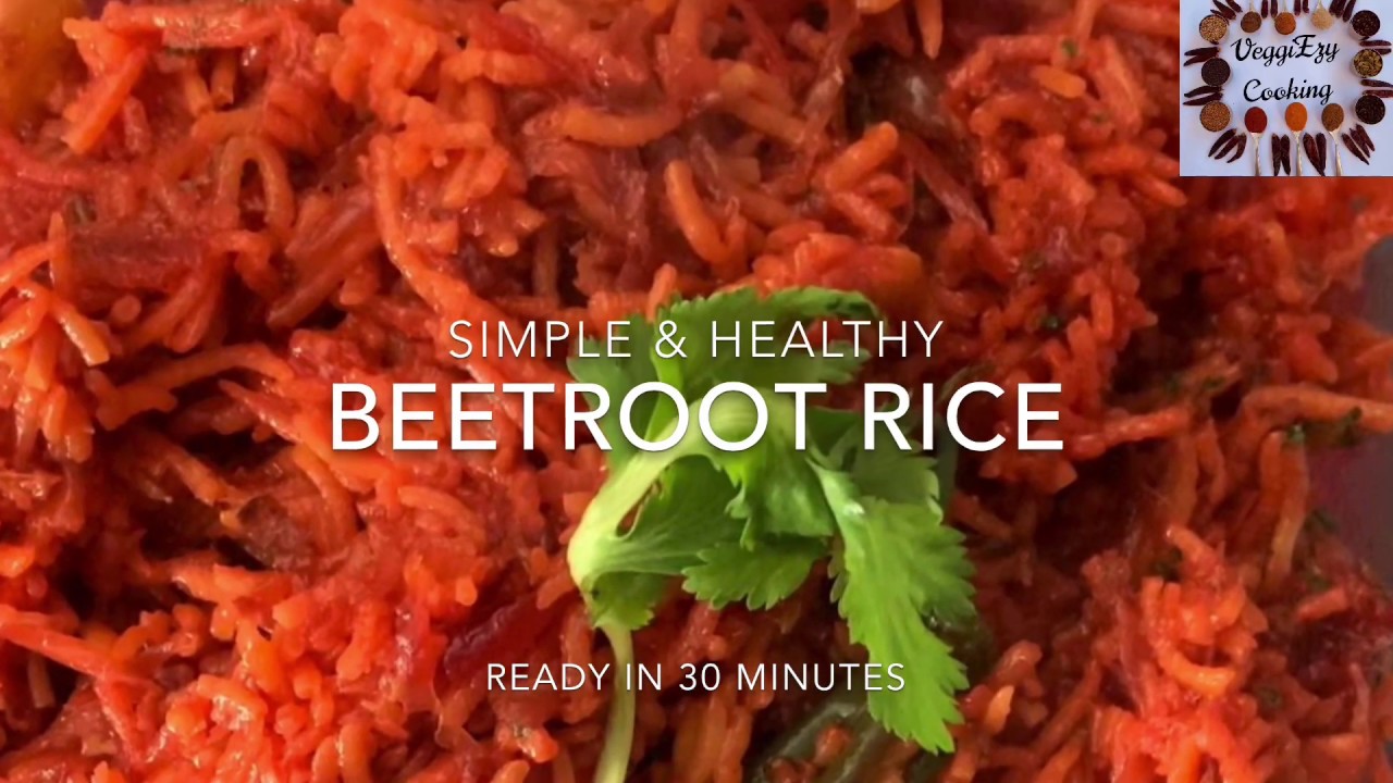 Beetroot rice| Beetroot pulao| how to make beetroot rice| One-pot recipe| Rotebete reis mit Gew&uuml;rzen