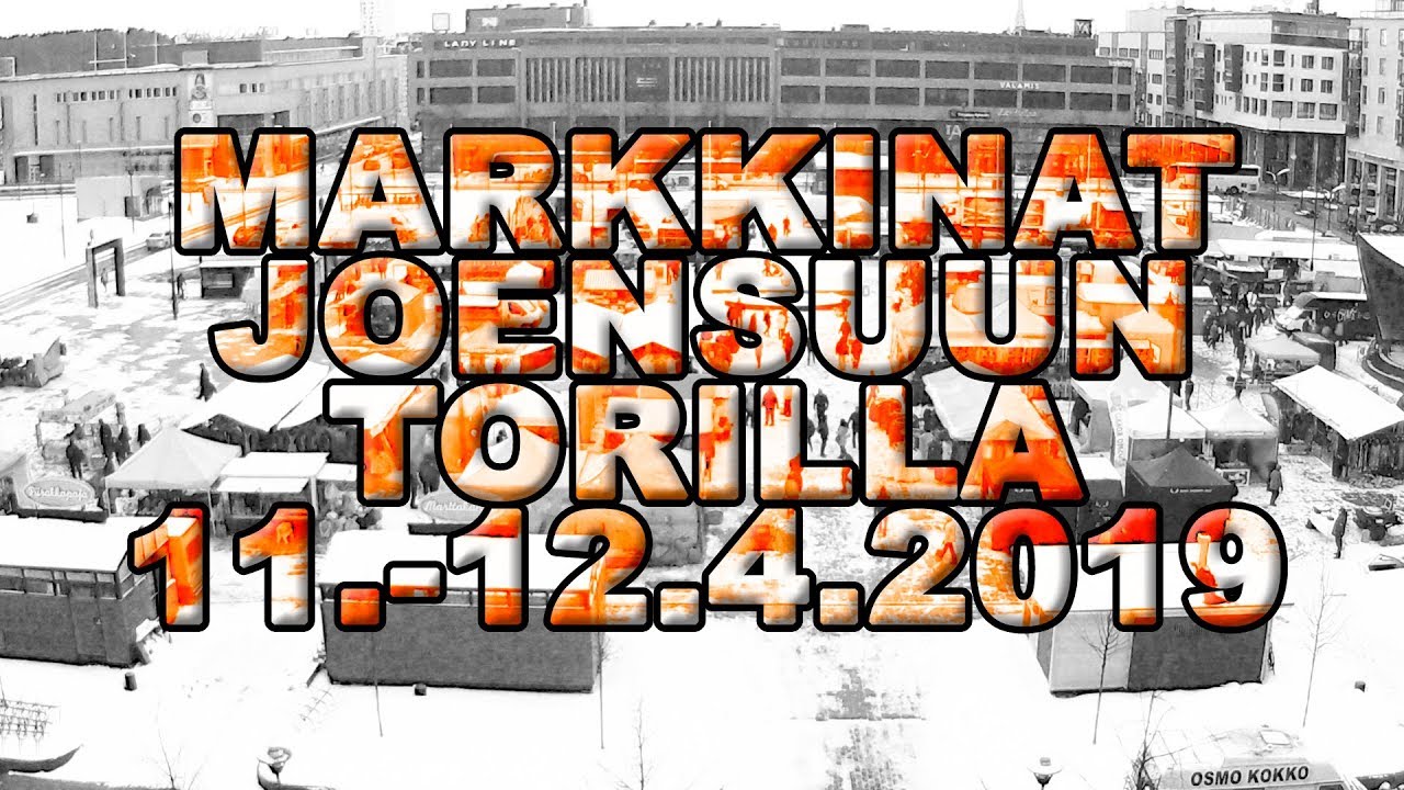 Markkinat Joensuun torilla