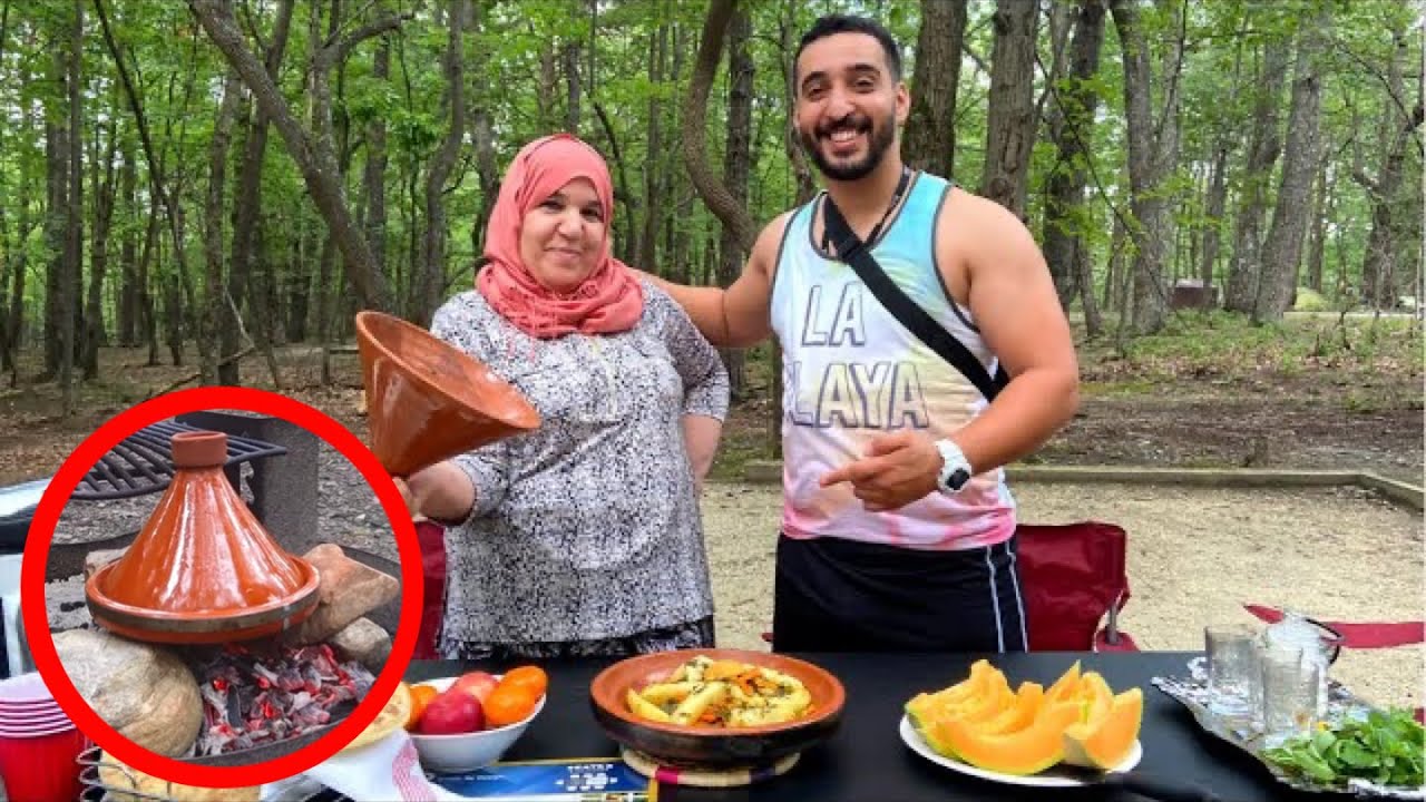 لموت ديال الضحك🤭 ||طيبنا طاجين أنا أو لواليدة في الغابة 😁