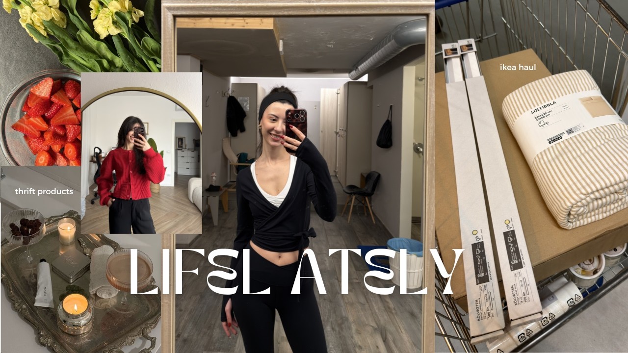 Një Ditë Produktive 🛍️✨: IKEA, Haul, Thrifting & Montim Mobiljesh 🕯️🤍
