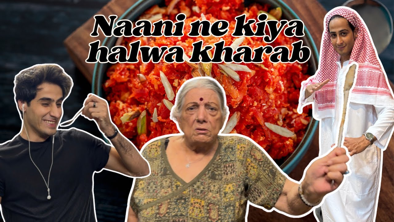 Nani ne GAJAR🥕 KA HALWA KHARAB KARDIYA😱😡