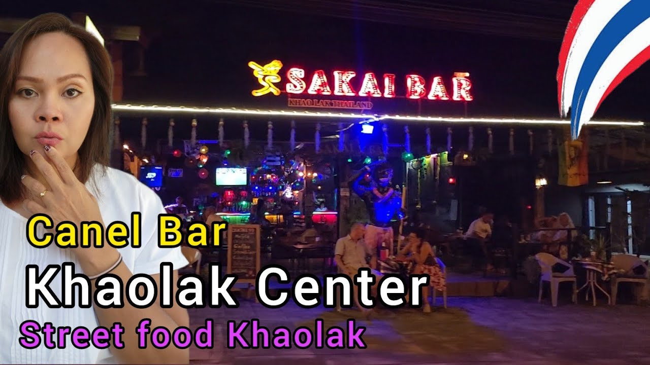 Romantic Bar on the beach | Khao Lak Center | Noodles Street food  Khao Lak Thailand