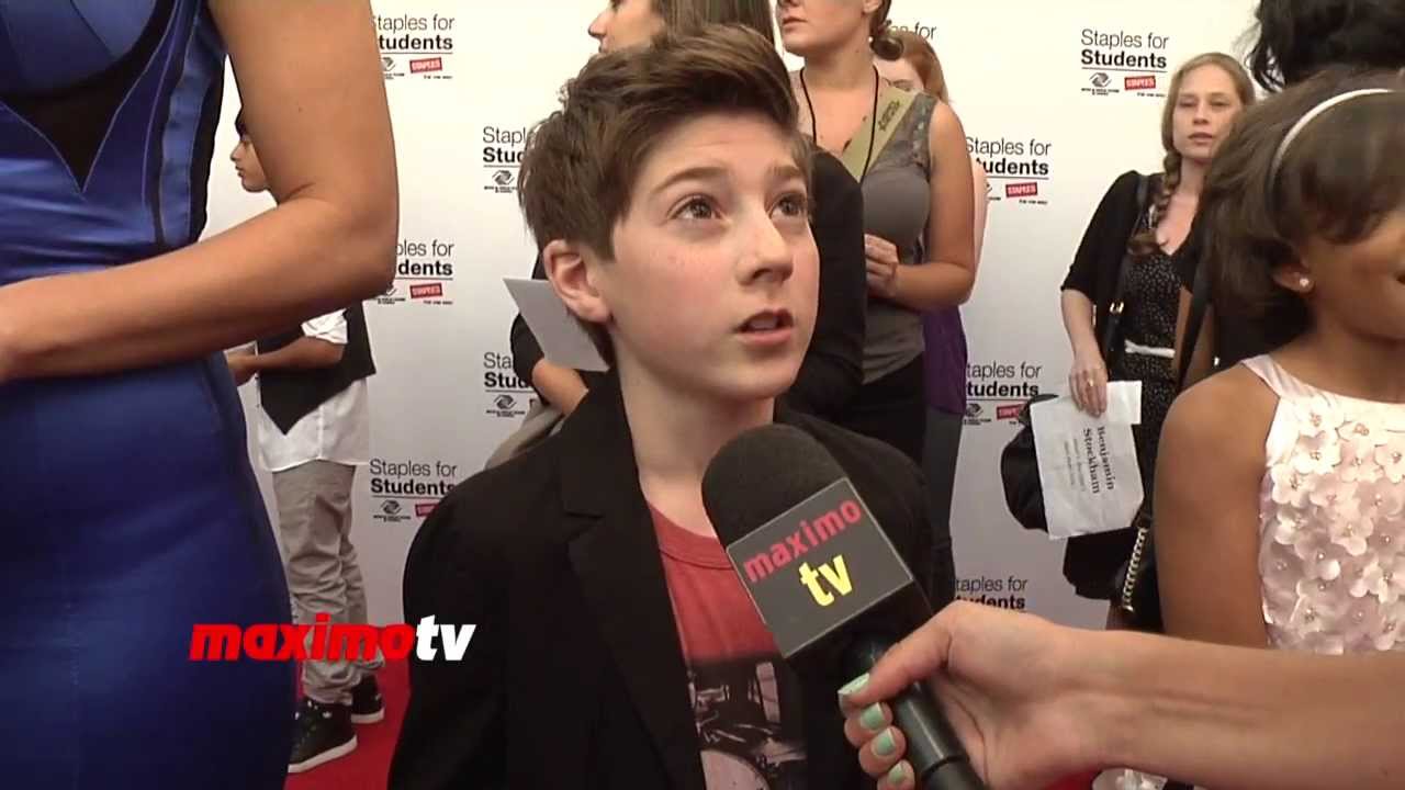 Mason Cook Interview Staples for Students 2013 Teen Choice Awards After Party