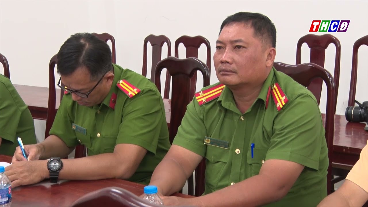 Công an TP Châu Đốc đảm bảo công tác phòng chống tội phạm, giữ gìn an ninh trật tự trên địa bàn
