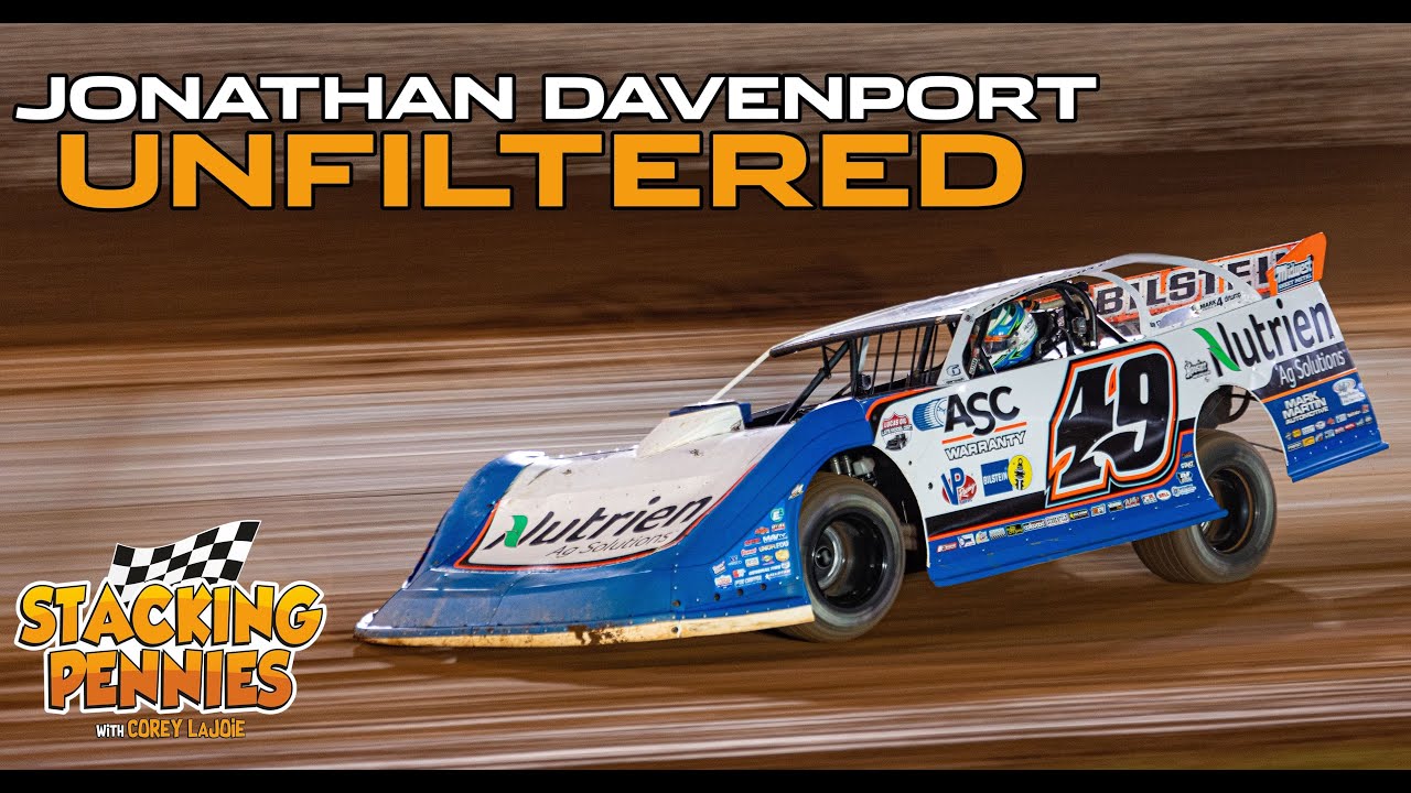 Dirt legend Jonathan Davenport's full interview with Corey LaJoie | Stacking Pennies Podcast