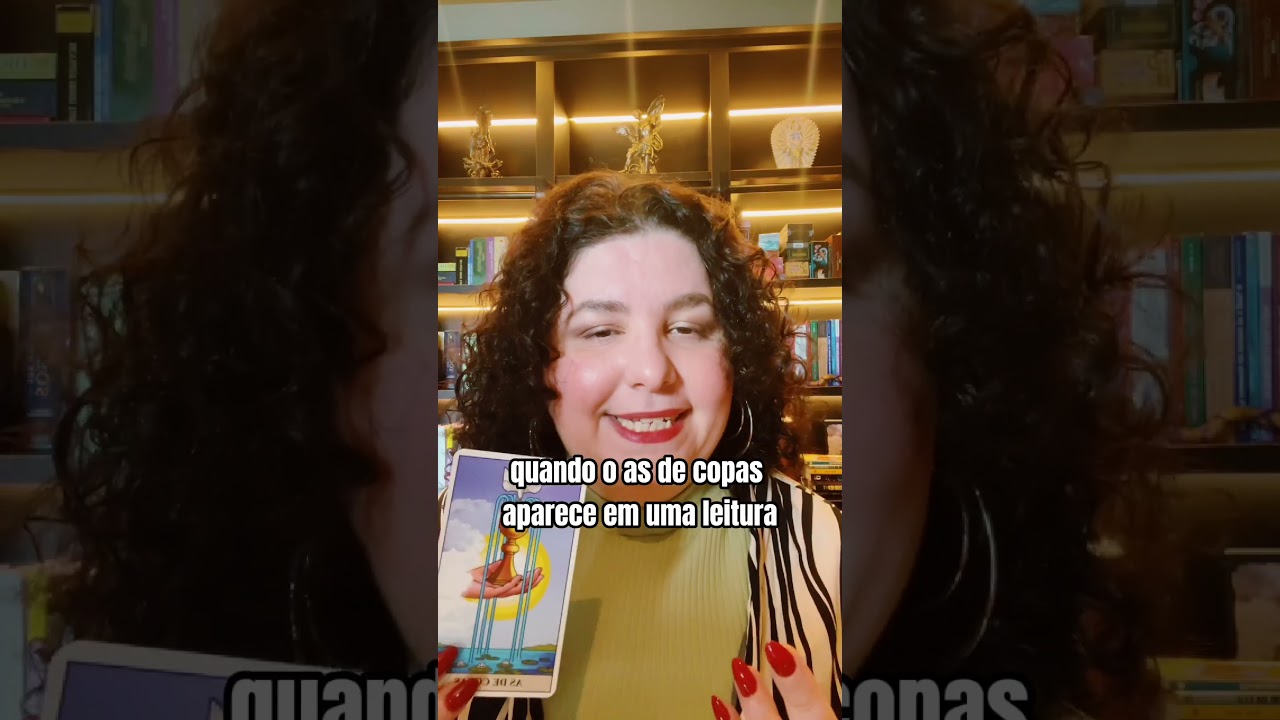 As de copas no Tarot #aprendatarot