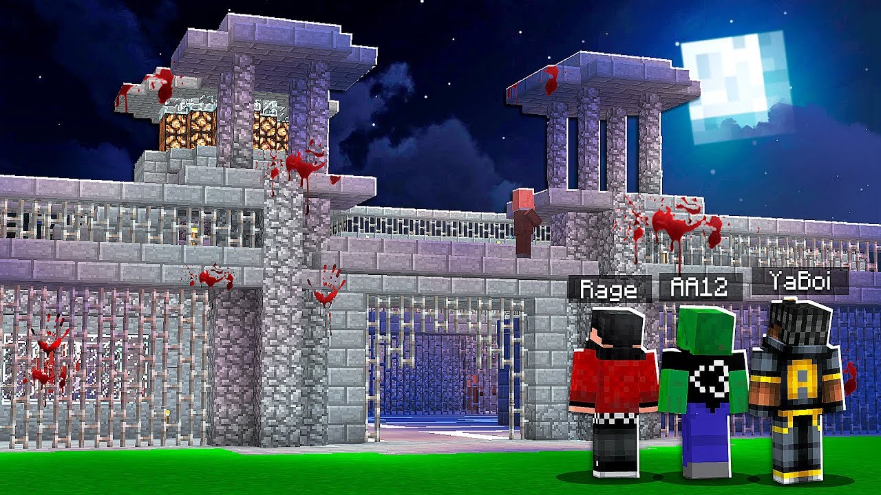 We Snuck Into a HAUNTED PRISON in Minecraft and Found This..