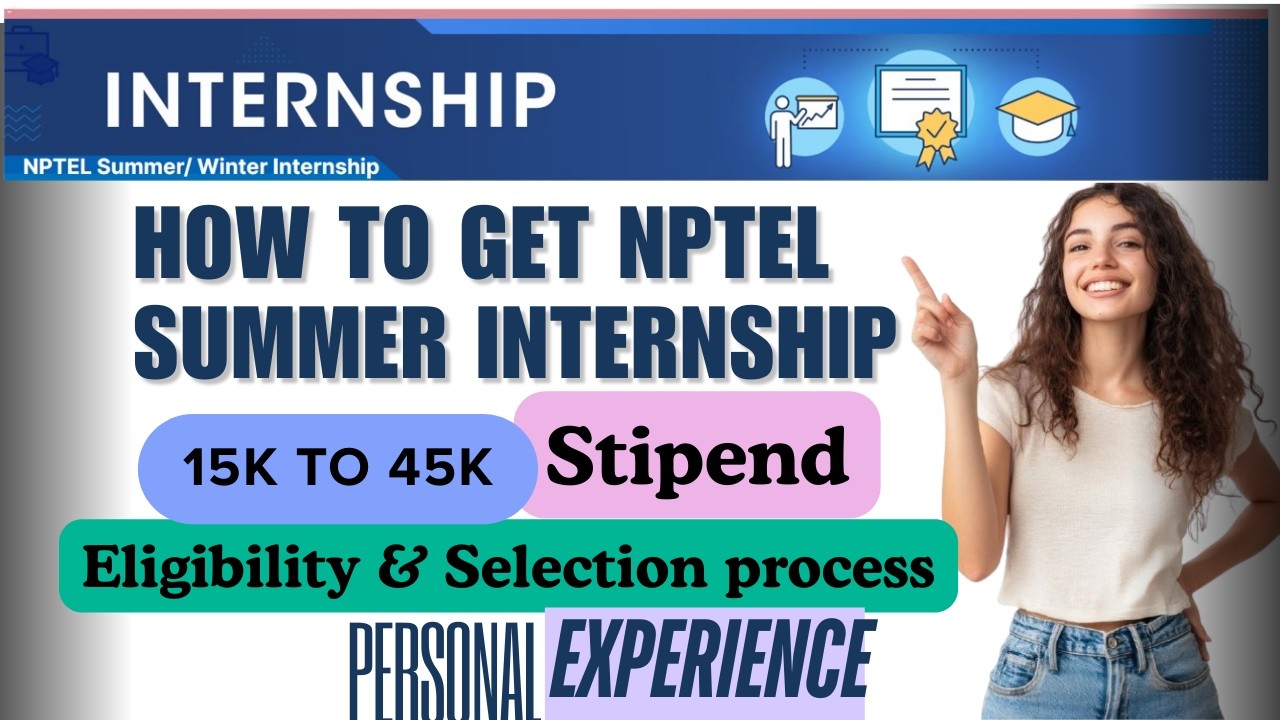 How to get IIT Internship in any courses|| summer INTERNSHIP || NPTEL SWAYAM 2026