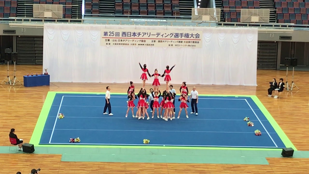 聖霊中学校　西日本チアリーディング選手権大会2019.03.10